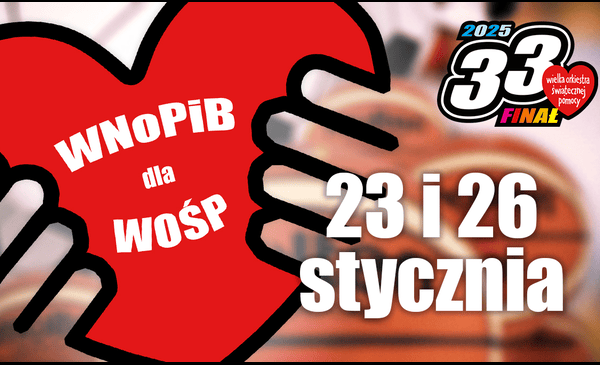 WNoPiB znów gra dla WOŚP!